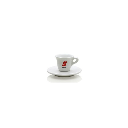 6x Essse Espresso Tasse 80ml inkl. Unterteller