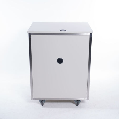 Möbel auf Rollen - Massgeschneiderte Möbel für Ihre Kaffeemaschine / Chromstahl